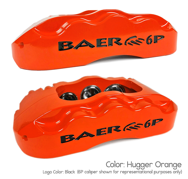 14" Rear Pro+ Brake System with Park Brake - Hugger Orange